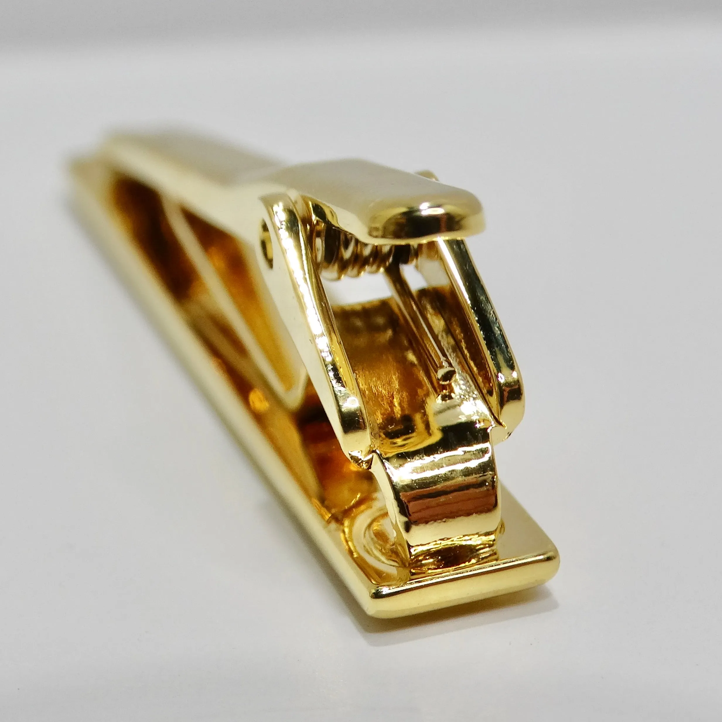 18K Gold Plated 1970s Tie Clip