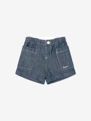 Bonpoint Baby Girls Nateo Shorts in Blue