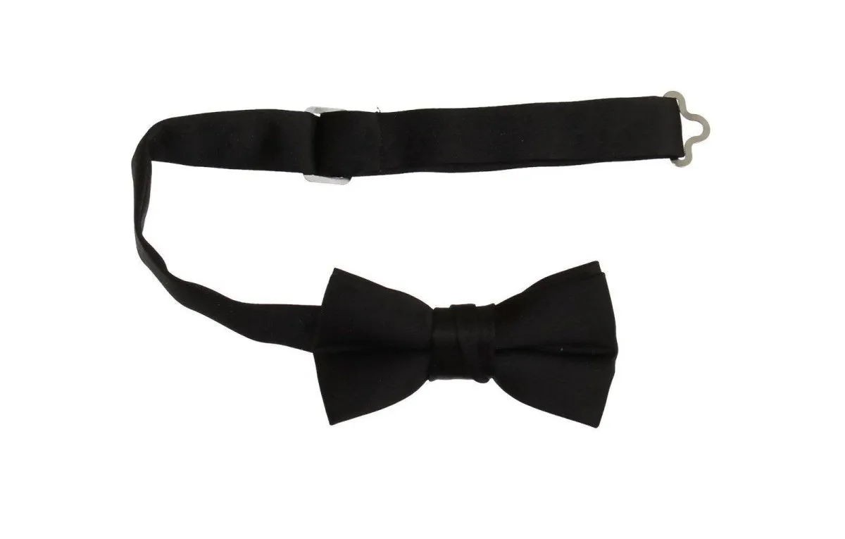 Boys and Youth Solid Poly-Satin Bow Ties for First Holy Communion