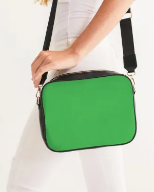 Bright Green Crossbody Bag | Bright Pure Green | C75M0Y100K0