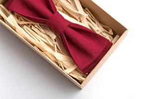 Burgundy Bow Ties for Men - The Perfect Groomsmen Tie