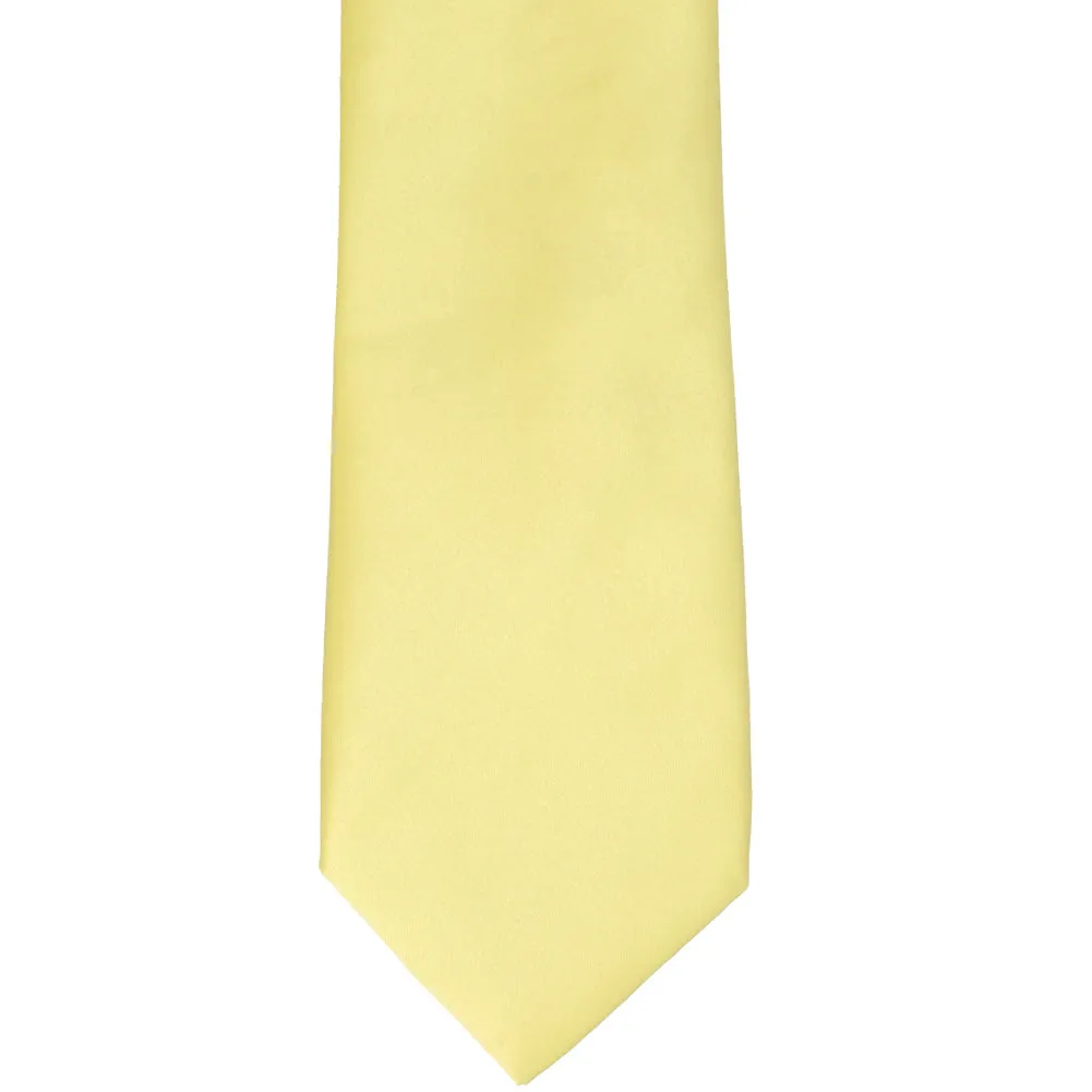 Butter Yellow Staff Tie