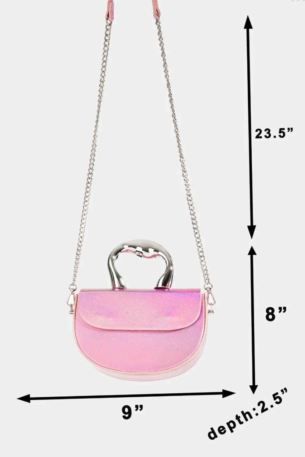 Circle Top Handle Bag