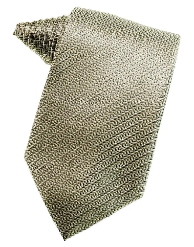 Cloudy Herringbone Necktie