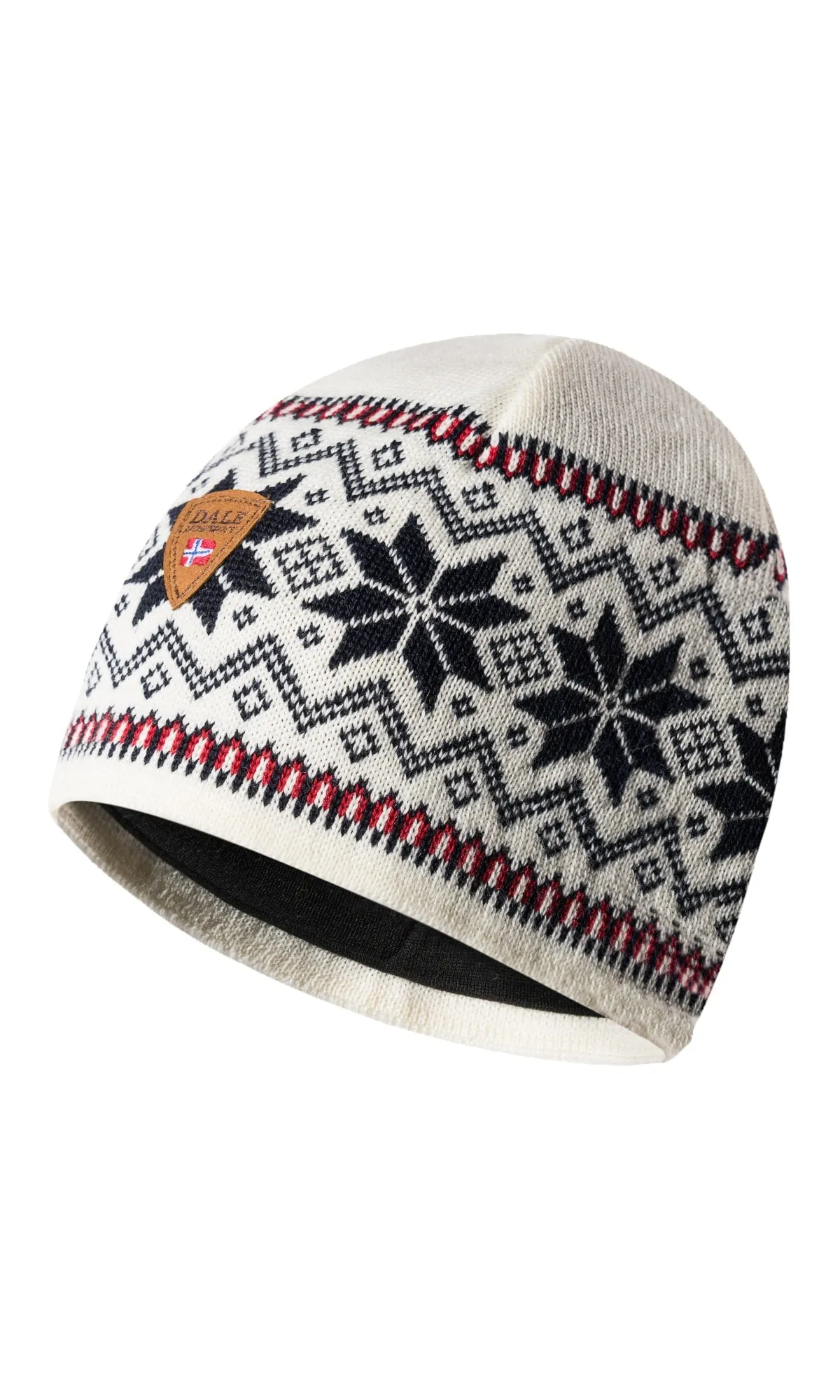 Dale of Norway - Garmisch Unisex Hat - Off-White/Navy/Raspberry