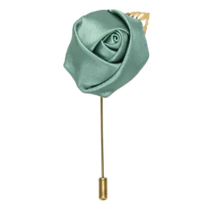 Eucalyptus Premium Flower Lapel Pin