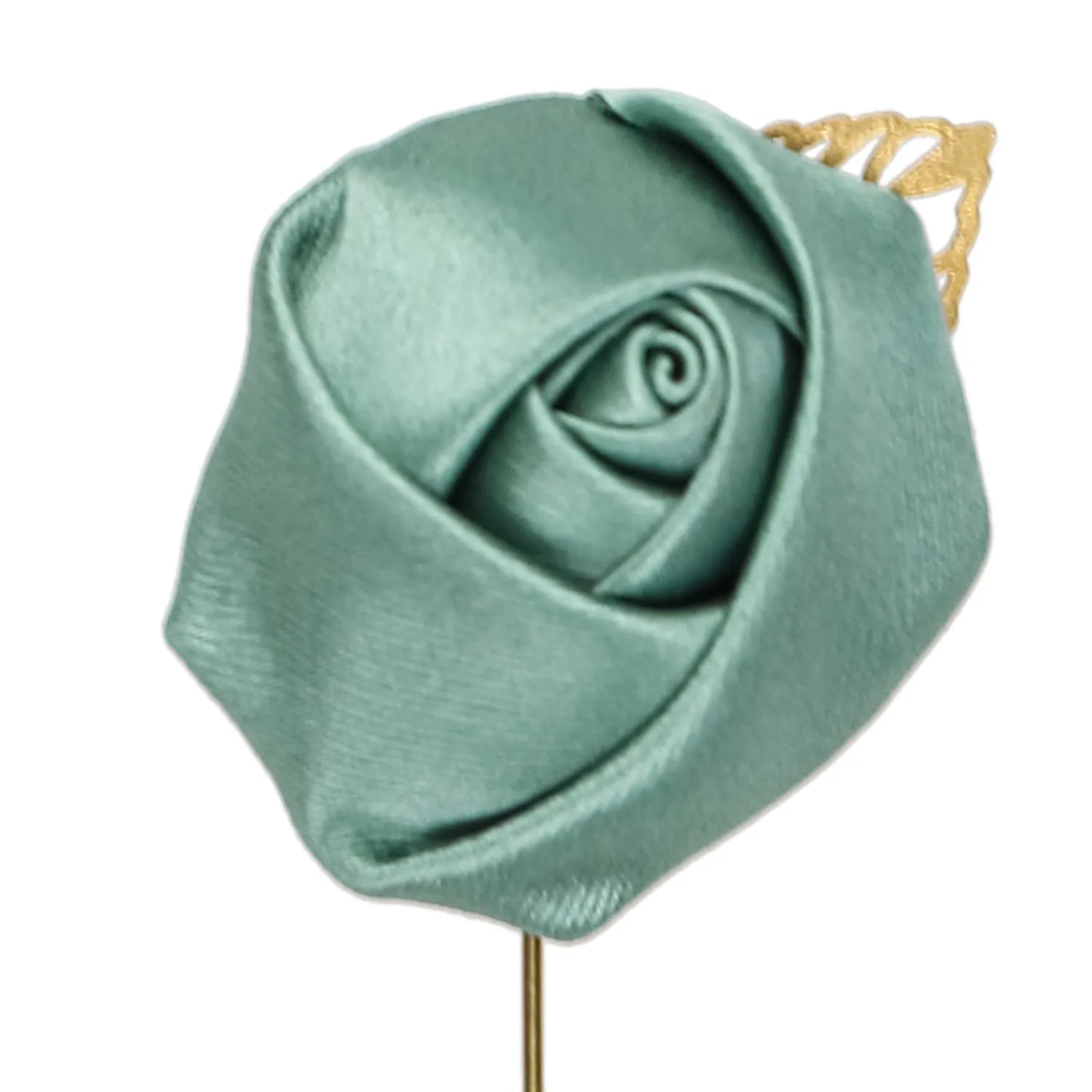 Eucalyptus Premium Flower Lapel Pin