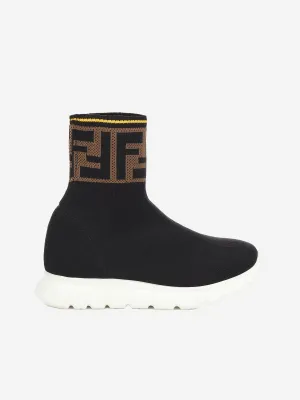 Fendi Fendi Kids Speed Trainers - Black Speed Trainers