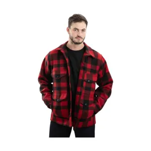 Filson Men's Mackinaw Wool Cruiser - Red/Black Plaid