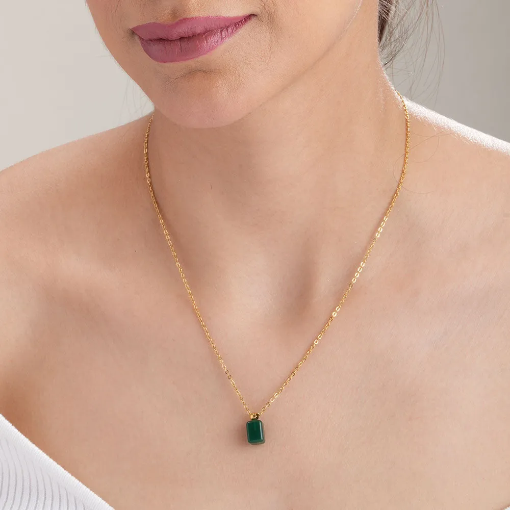 Green Enigma Necklace