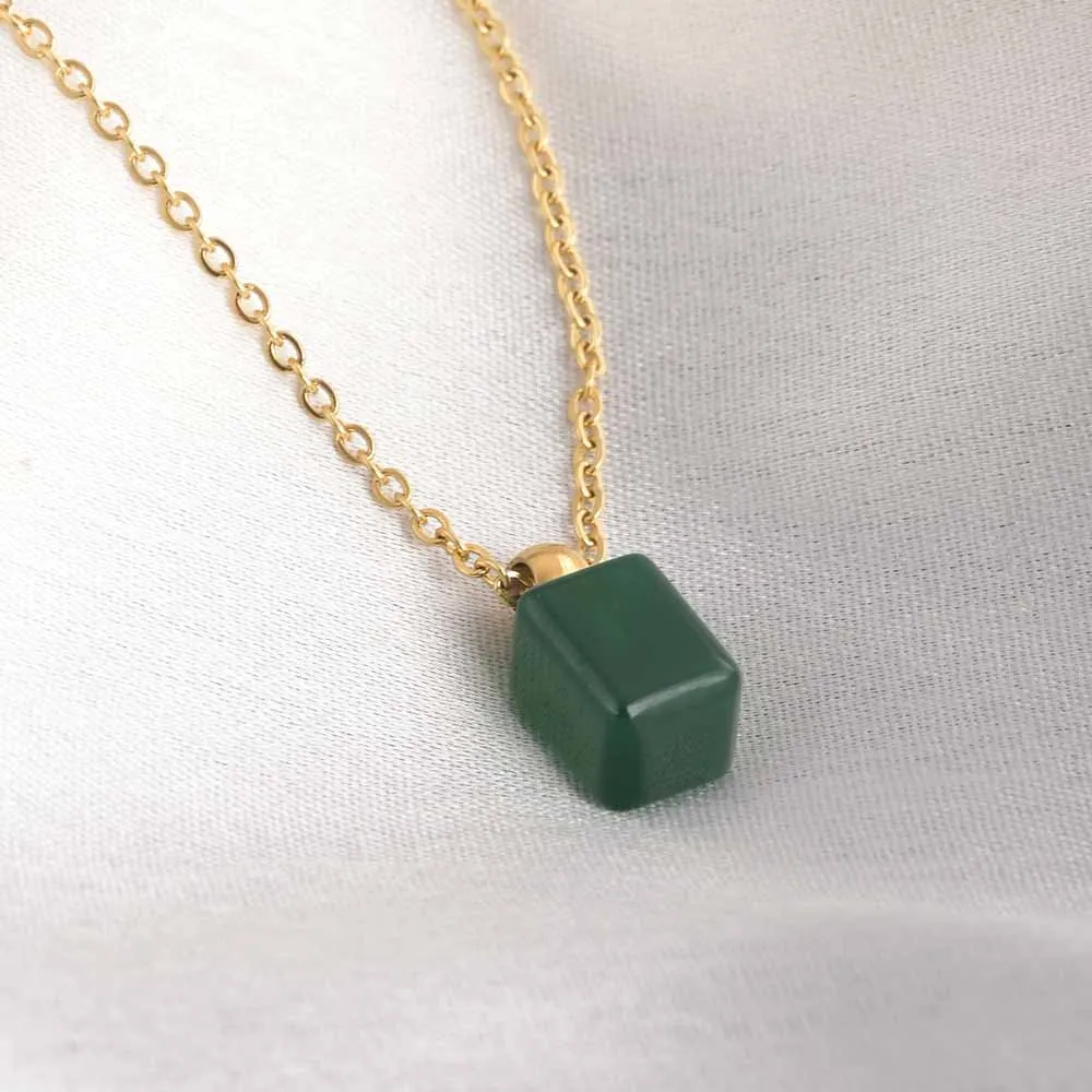 Green Enigma Necklace