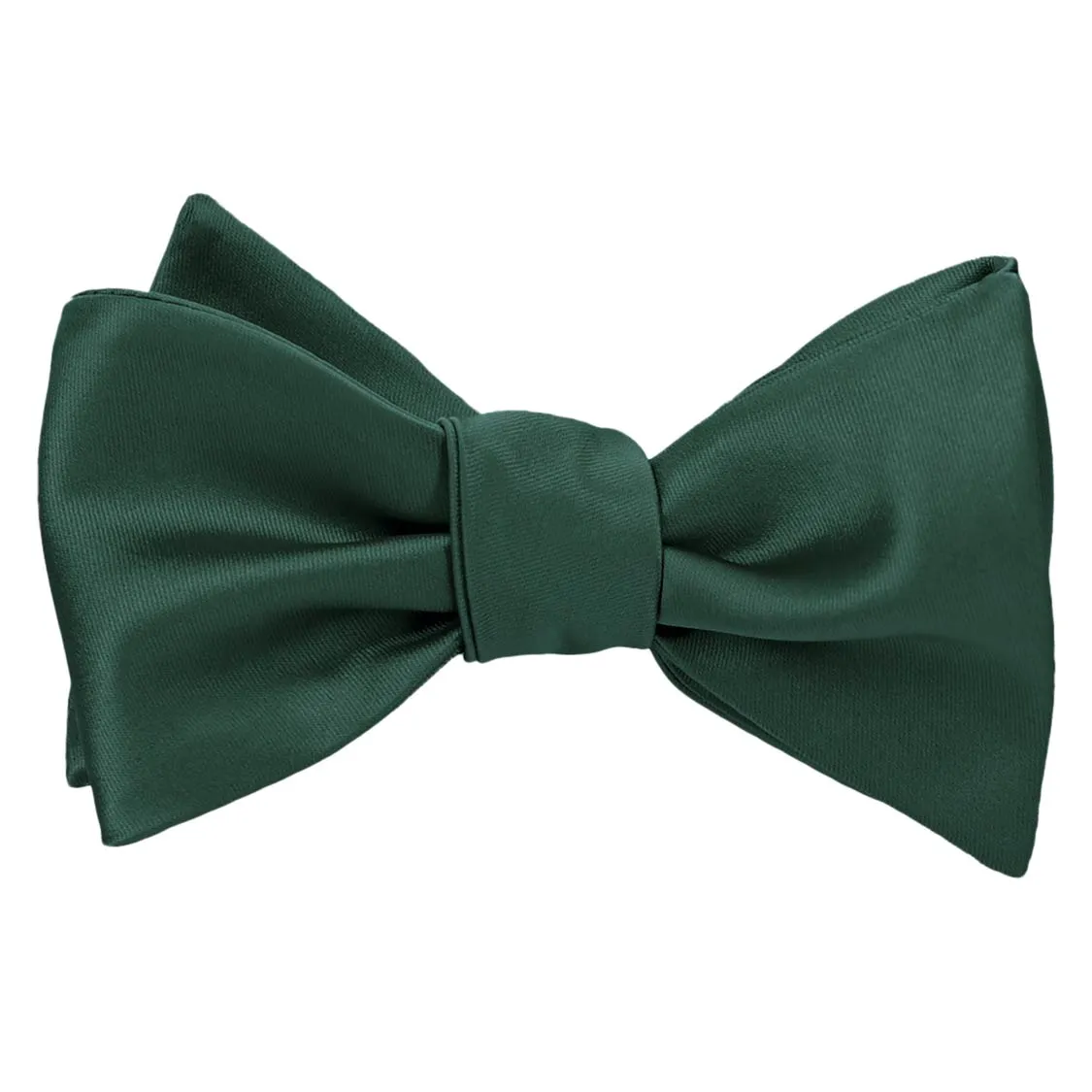 Hunter Green Premium Self-Tie Bow Tie