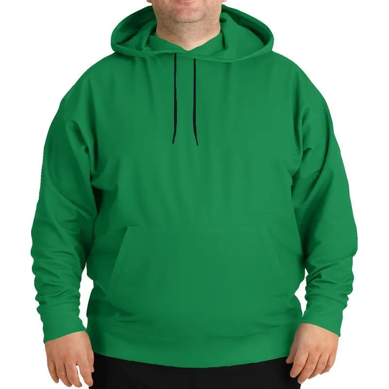 Irish Green Hoodie | Unisex | with PLUS sizes | C100M0Y100K30