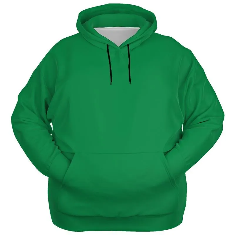 Irish Green Hoodie | Unisex | with PLUS sizes | C100M0Y100K30