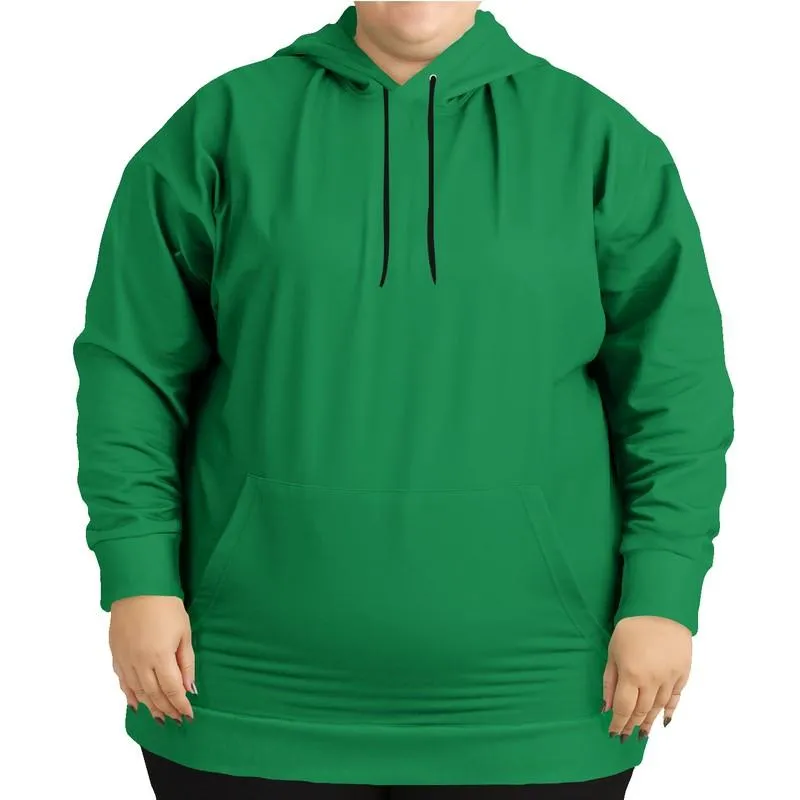 Irish Green Hoodie | Unisex | with PLUS sizes | C100M0Y100K30