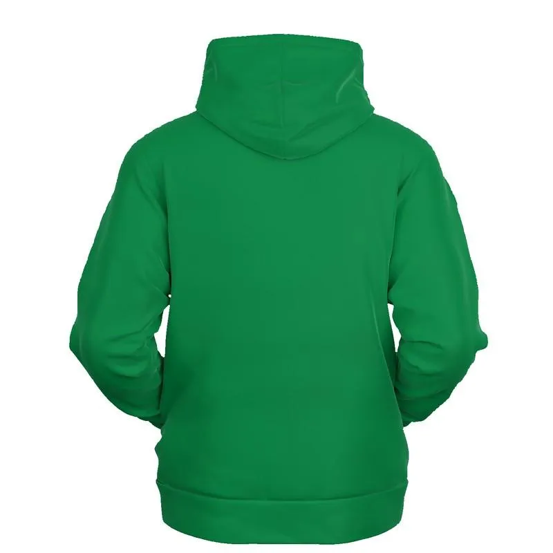 Irish Green Hoodie | Unisex | with PLUS sizes | C100M0Y100K30