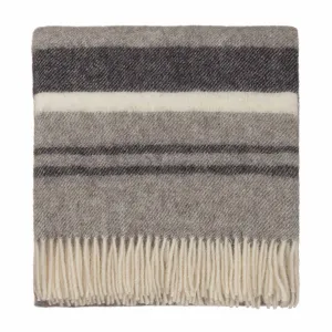 Kampai Wool Blanket [Grey/Cream]