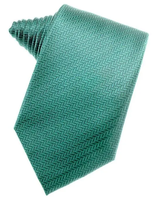 Light Pink Herringbone Necktie