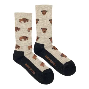 Men's Bison Merino Wool Socks