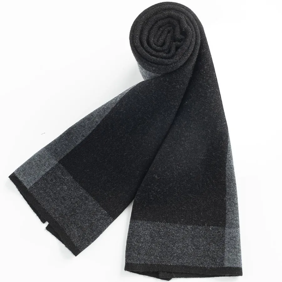 Mens Ilmio Wool Knit Scarf #06