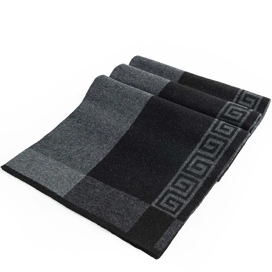 Mens Ilmio Wool Knit Scarf #06