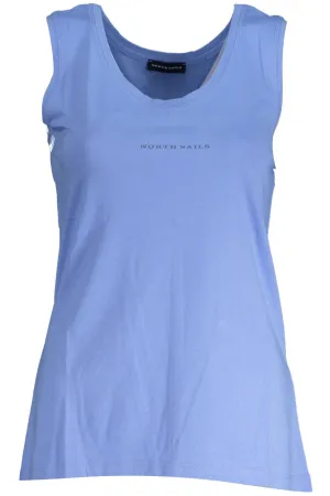 North Sails Light Blue Viscose Women Top