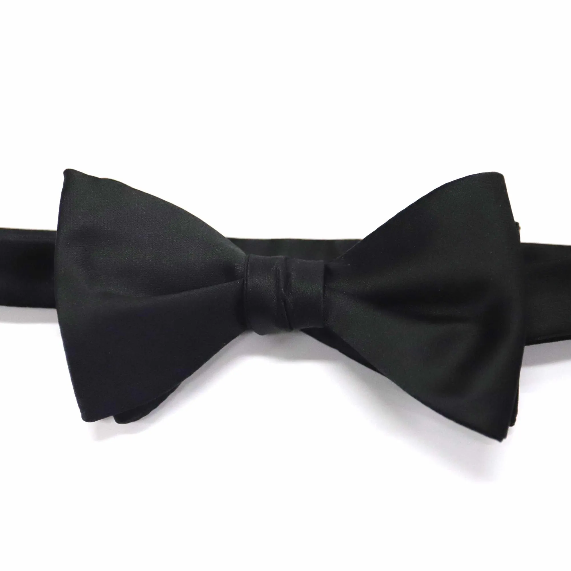 Orobianco L'unique Black Bow Tie- Self & Ready