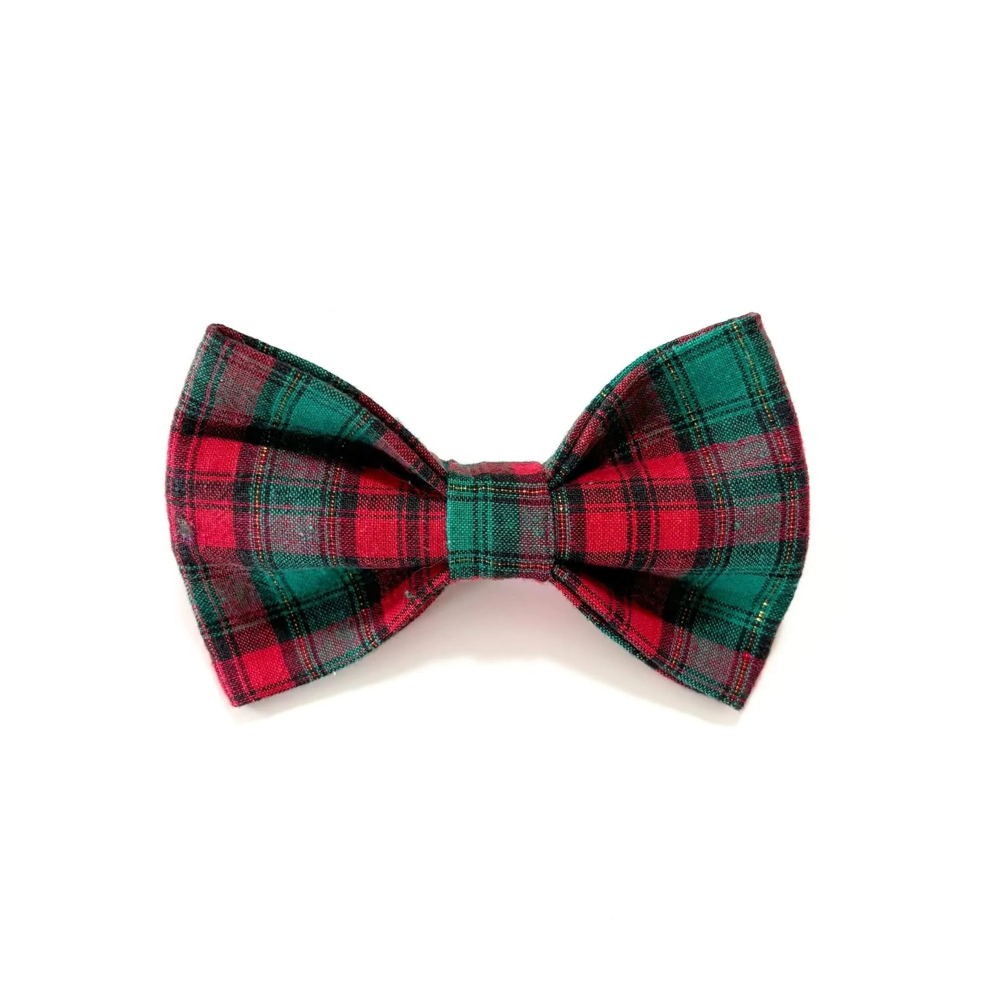 Pine & Berry Plaid Bow Tie