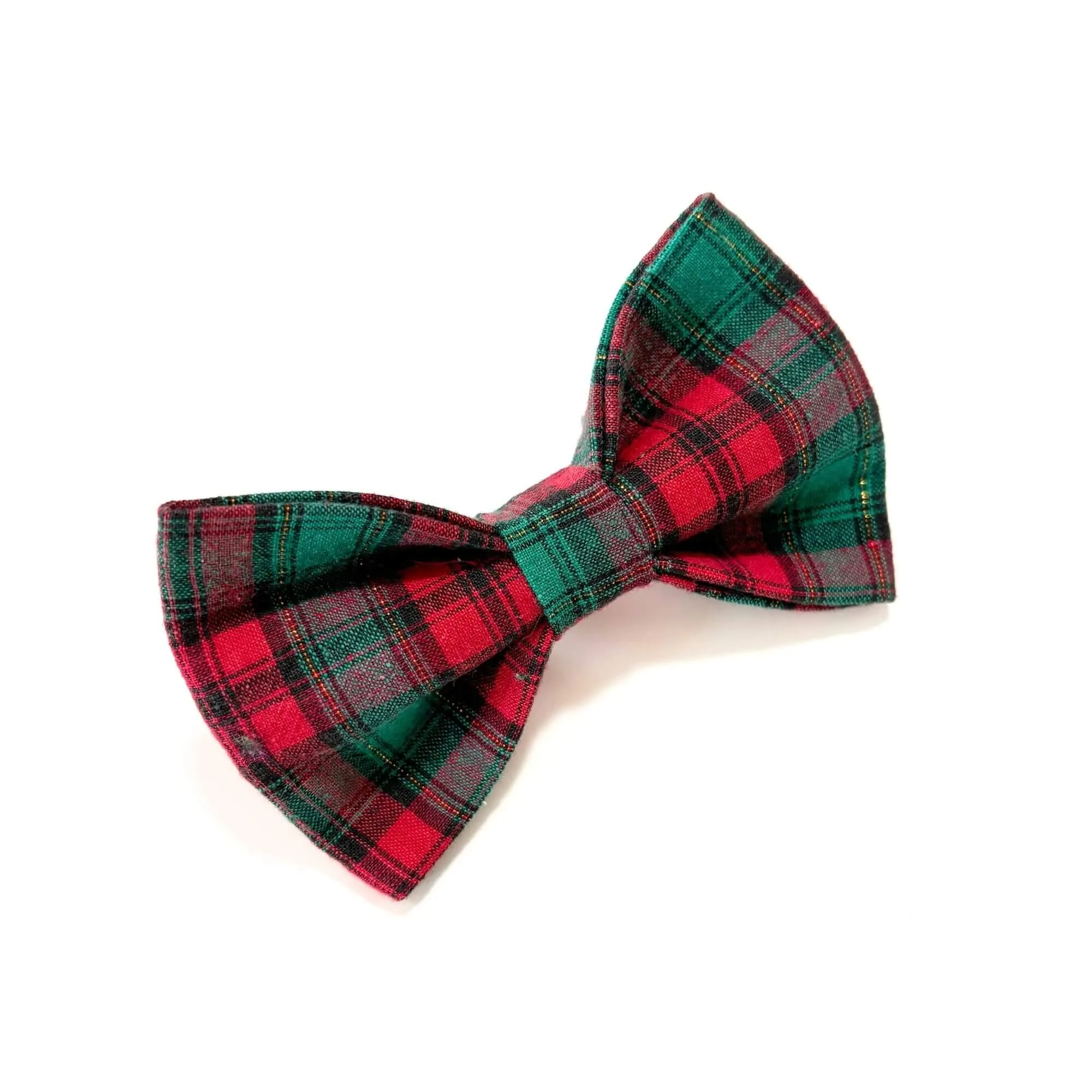 Pine & Berry Plaid Bow Tie