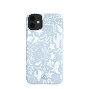 Powder Blue Coastal Rodeo iPhone 11 Case