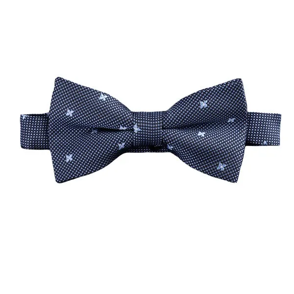 Pre-Tied Fashionable Blue Bow Ties