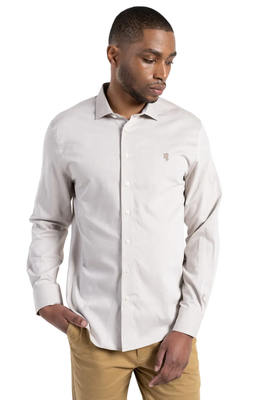 Pringle LS Stone Slim Tailored Shirt