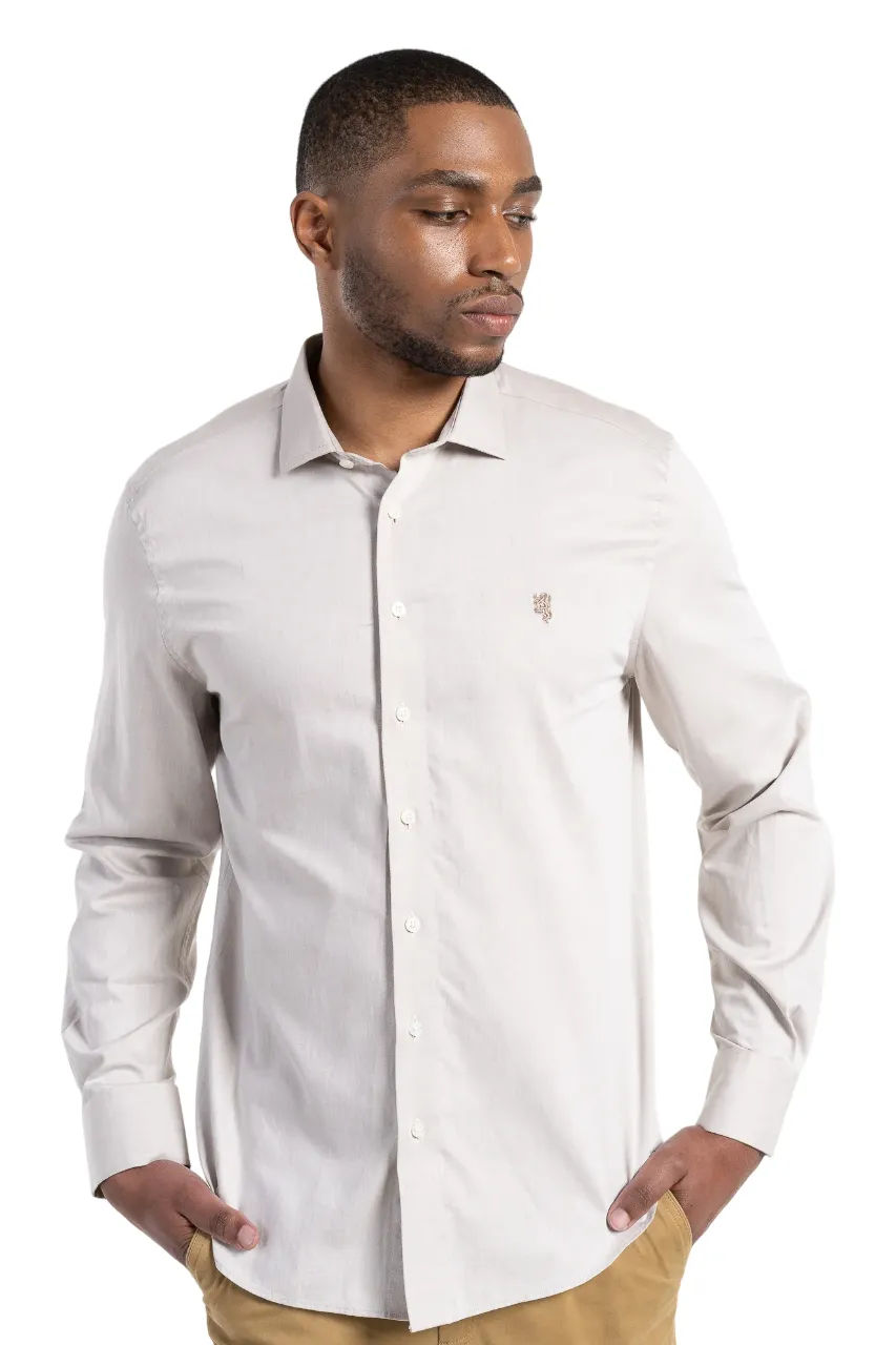 Pringle LS Stone Slim Tailored Shirt