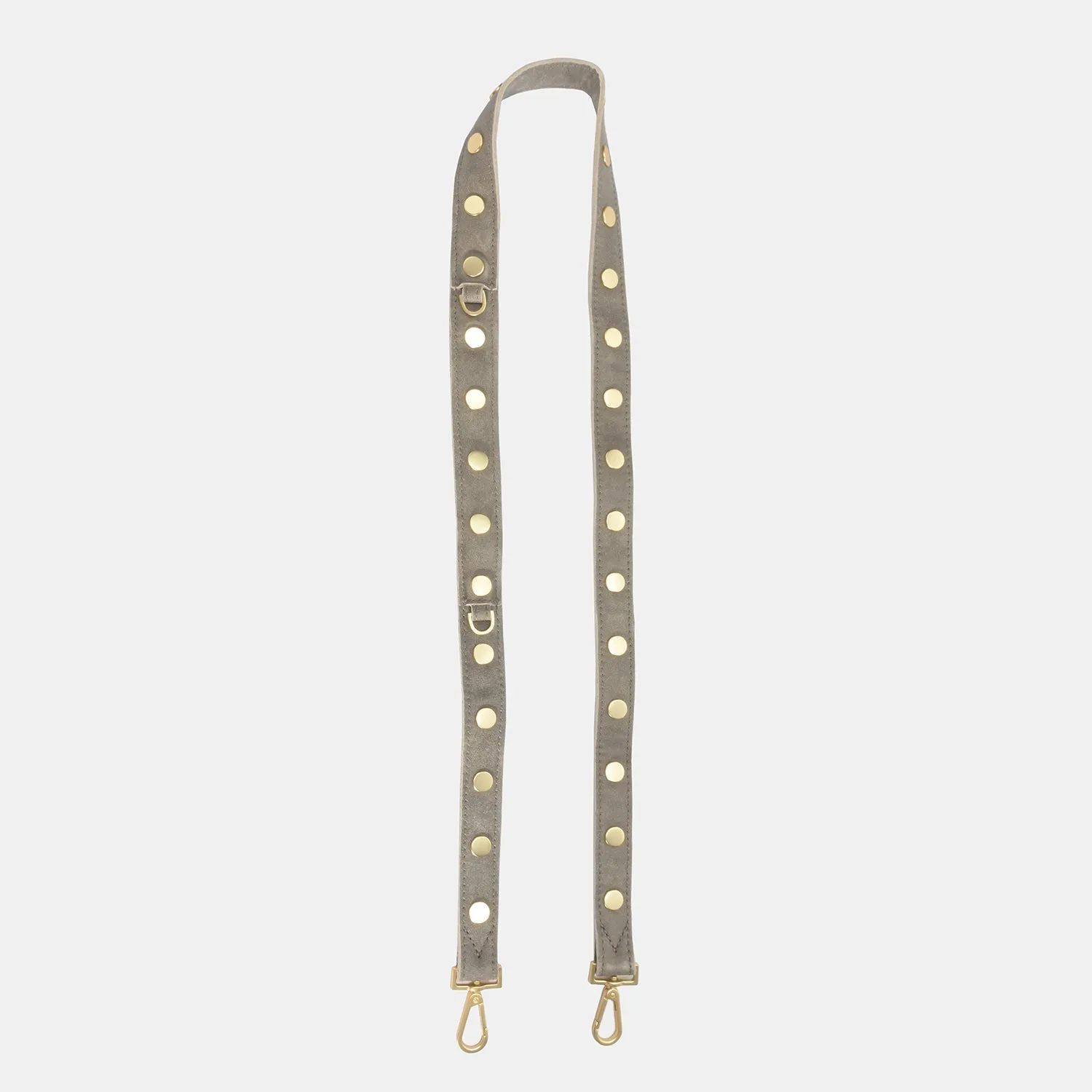 Rivet Strap 1 Inch | Pewter/Brushed Gold