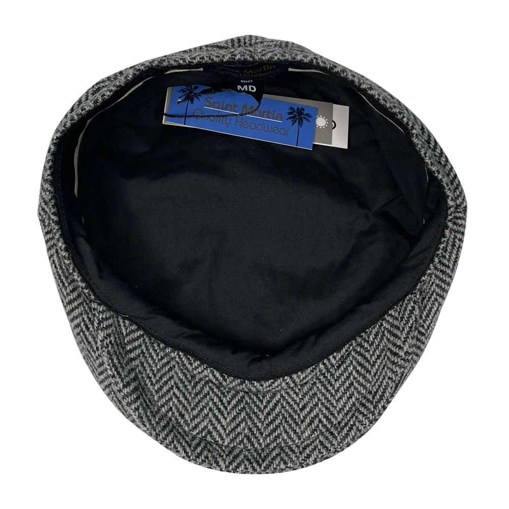 Saint Martin – Wool Herringbone Ivy Cap