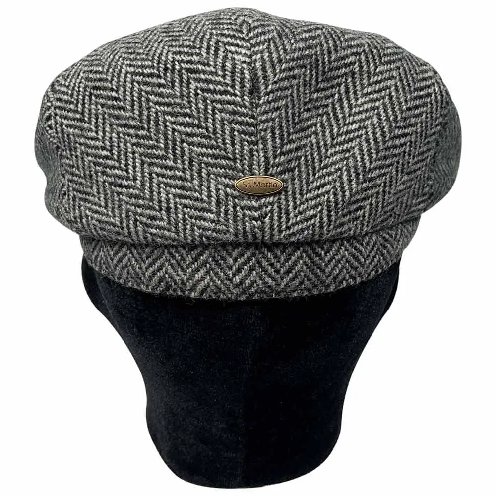 Saint Martin – Wool Herringbone Ivy Cap