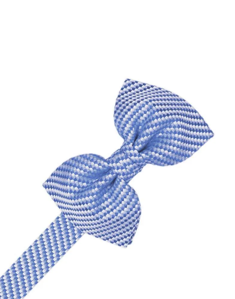 Sapphire Venetian Pin Dot Bow Tie