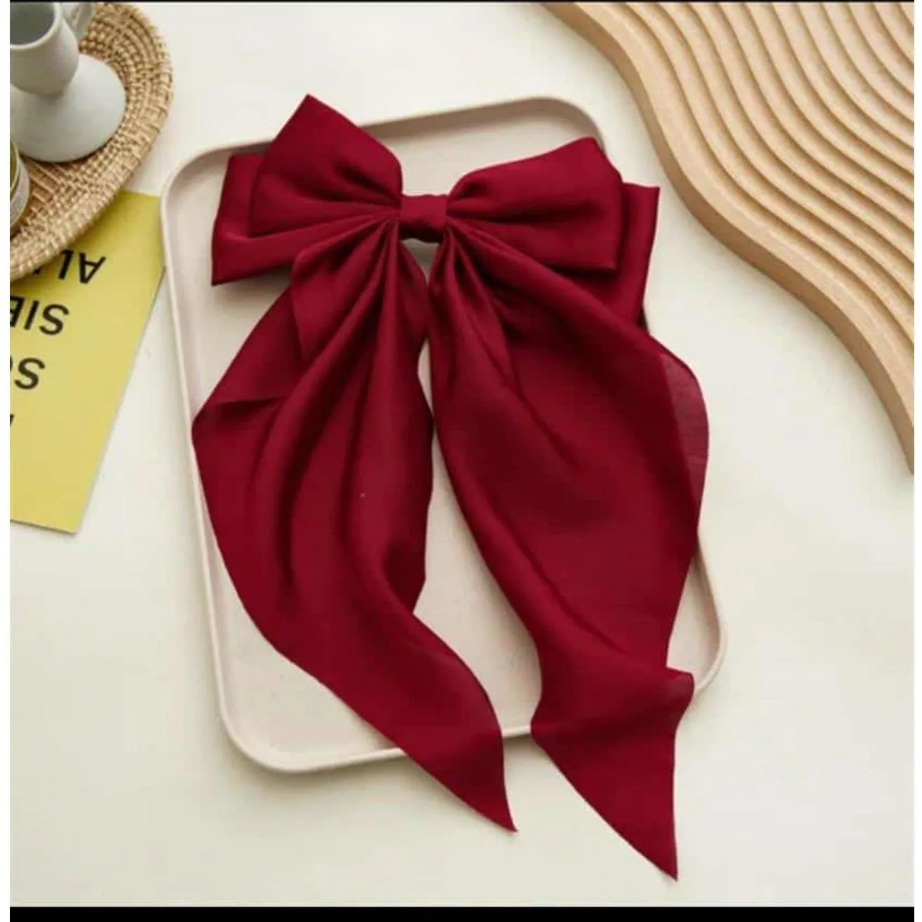 Satin Ribbon Bow.