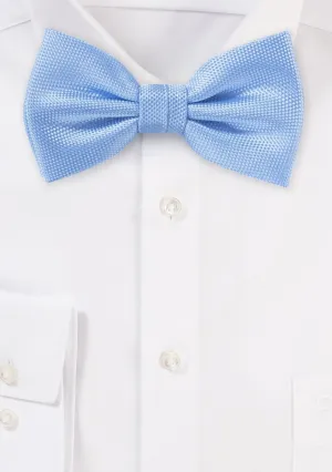 Sky Blue MicroTexture Bowtie