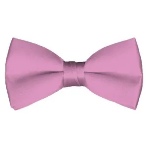 Solid Pre-Tied Dusty Pink Bow Tie