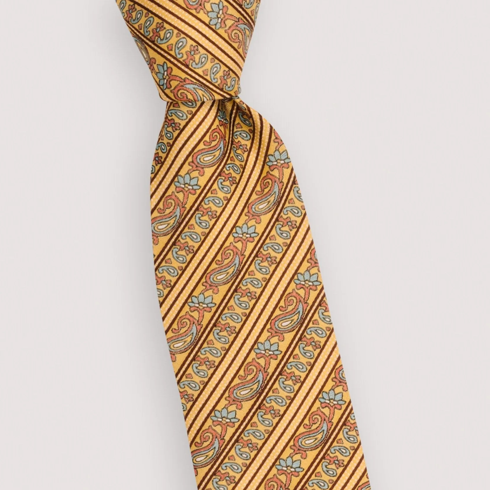 The Swedish Paisley Silk Tie | 100% Silk