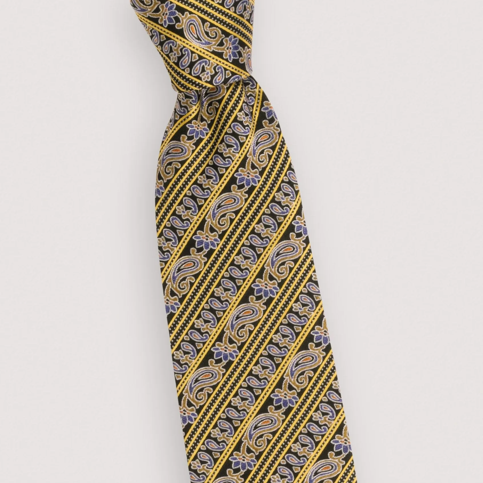 The Swedish Paisley Silk Tie | 100% Silk