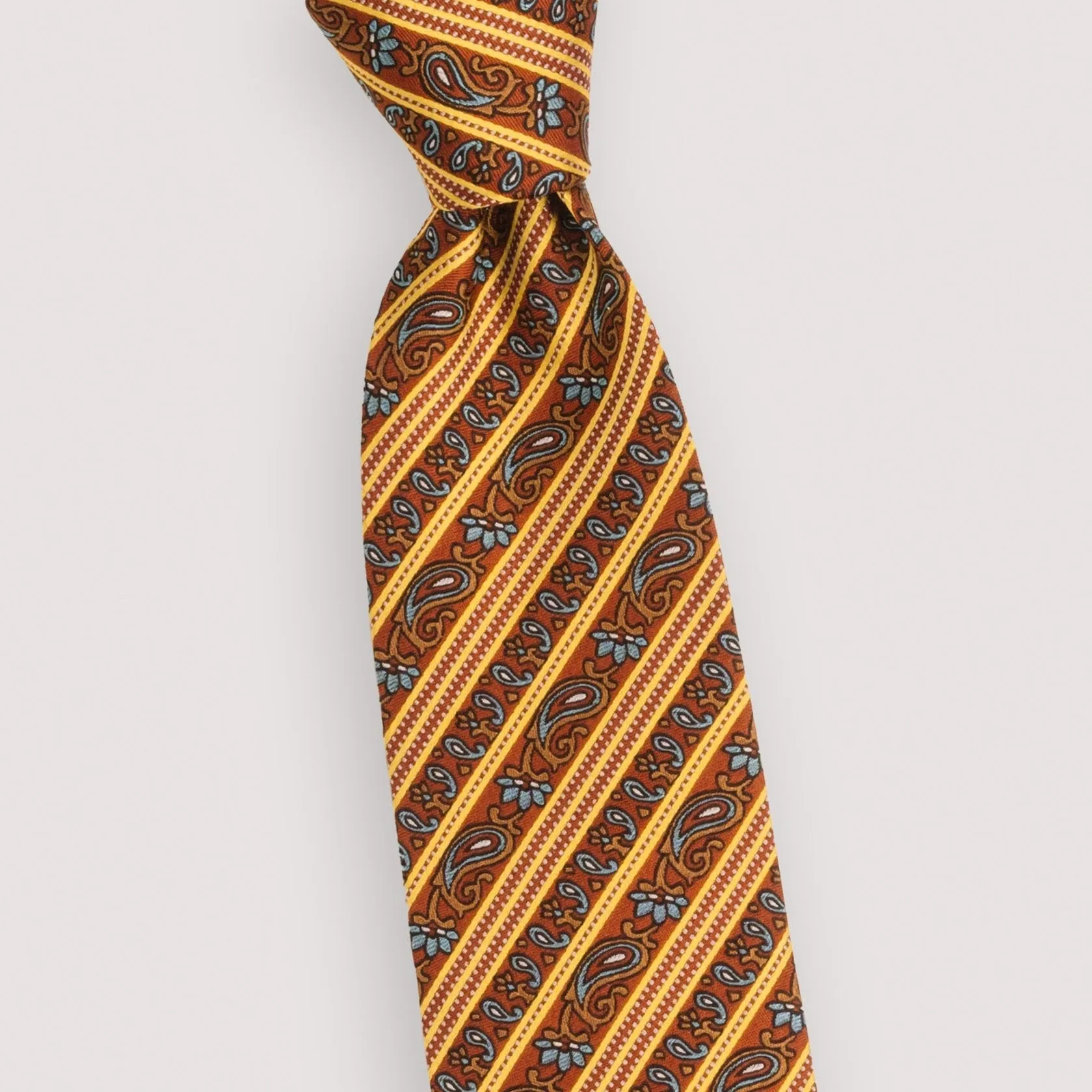 The Swedish Paisley Silk Tie | 100% Silk