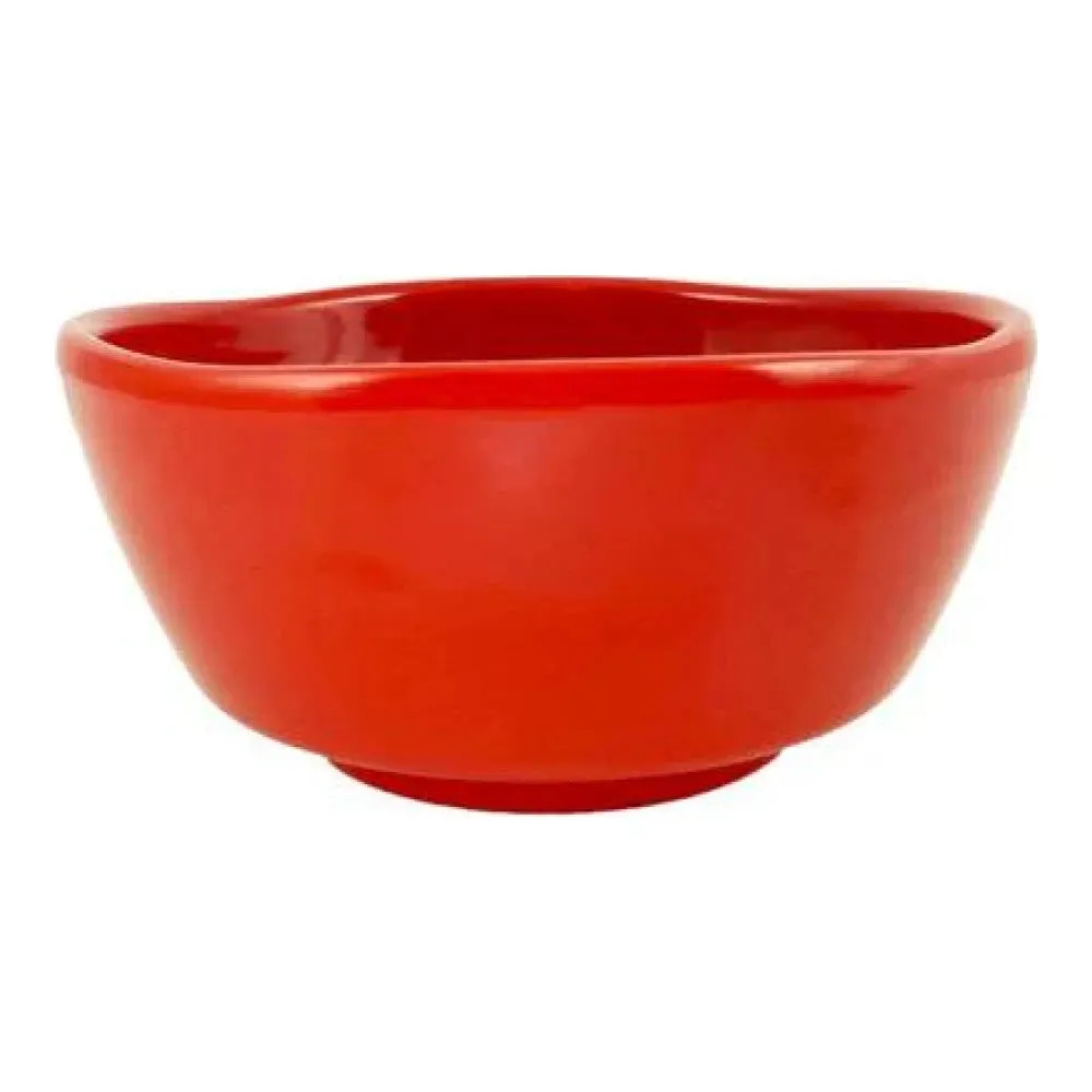 Thunder Group 39055PR Classic Pure Red 19 oz Melamine Bowl, Pack of 12