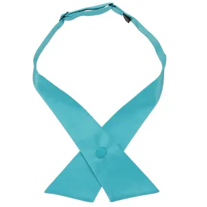 Turquoise Crossover Tie