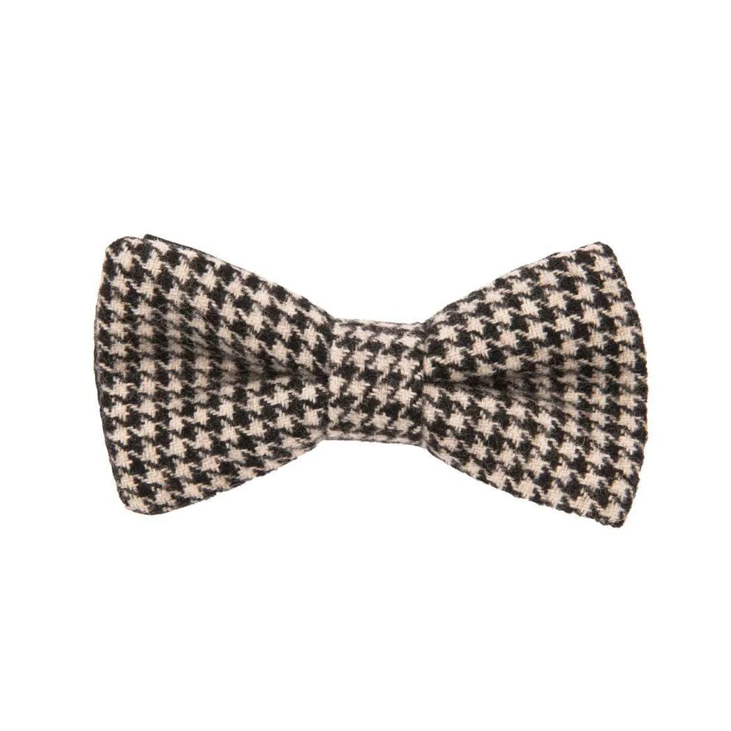 Tweed Box Check Bow Tie