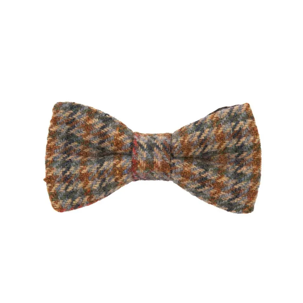 Tweed Box Check Bow Tie