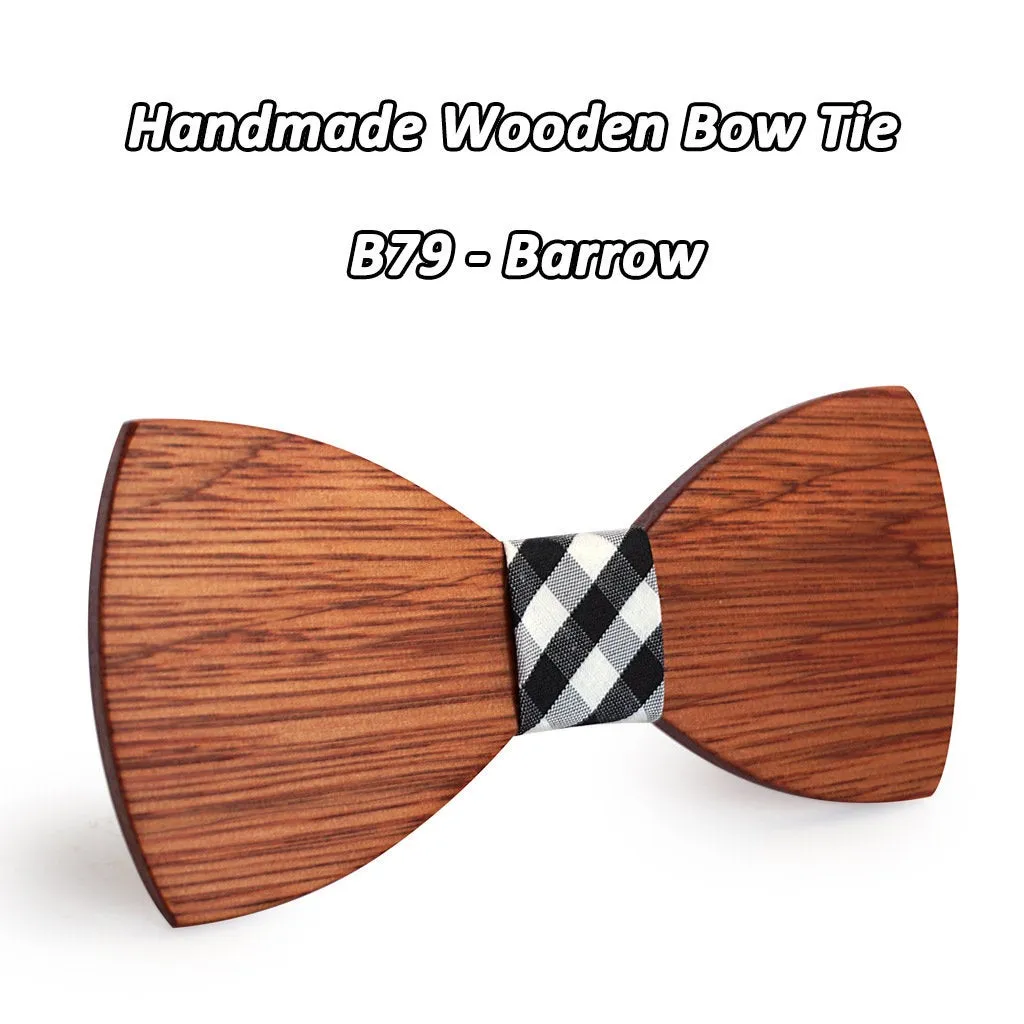 Wooden Bow Tie | Bowtie for Weddings or White Tie Occasions | Handcrafted Bow Tie Made of Wood | Great Gift | Handmade Groomsmen Groom Men